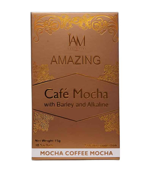 Amazing Café Mocha with Barley and Alkaline