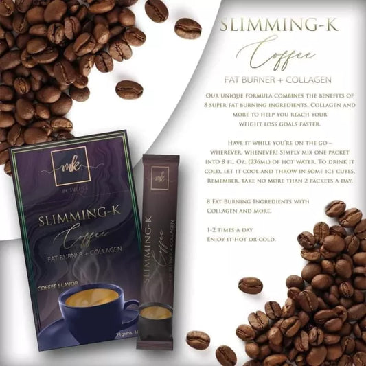 SLIMMING K COFFEE FAT BURNER+COLLAGEN (10SACHET/BOX)