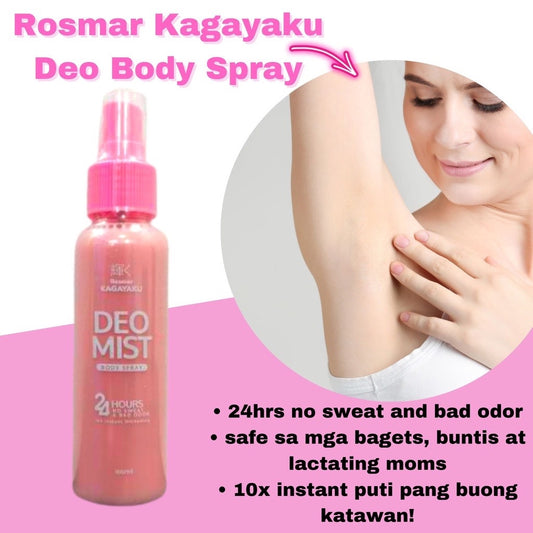 Rosmar Kagayaku Deo Mist Body Spray 100ml