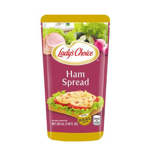 Lady's Choice Ham Sandwich Spread 220ML Pouch