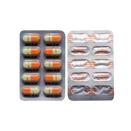 ALAXAN, (Paracetamol Pre-Order Ibuprofen 325mg/200mg