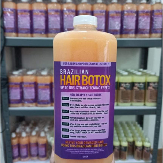 BRAZILIAN HAIR BOTOX 80% STRAIGHTENING