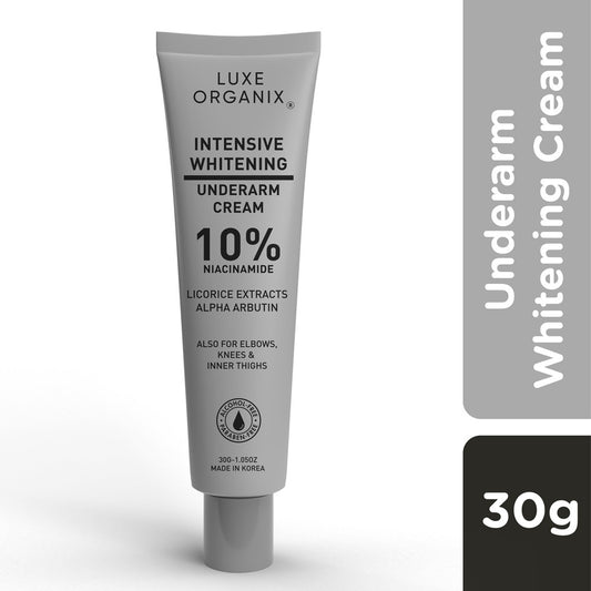 Luxe Organix Intensive Whitening Underarm Cream 10% Niacinamide 30g