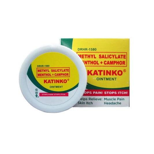 KATINKO Camphor + Menthol + Methyl Salicylate Ointment 10g