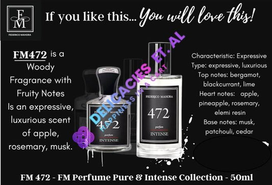 FM 335 - FM Perfume Pure & Intense Collection Femme - 50ml