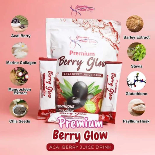 Glowming Shape Detox Premium Drinks Berry Glow by Cris Cosmetics