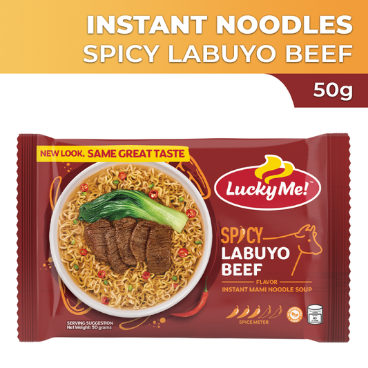 Lucky Me Beef Spicy Labuyo 50G