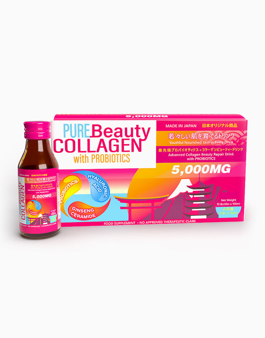 Pure Beauty Collagen Repair Drink with Probiotics (100ml, 10 Bottles) (PRE ORDER)
