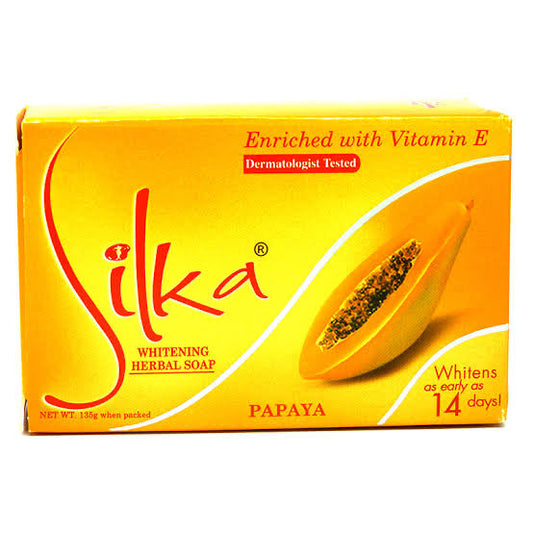 Silka Whitening Papaya Soap 135g